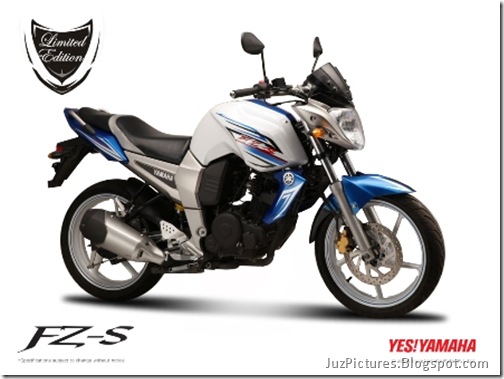 JuzPictures: Yamaha FZ-S Limited Edition Pictures